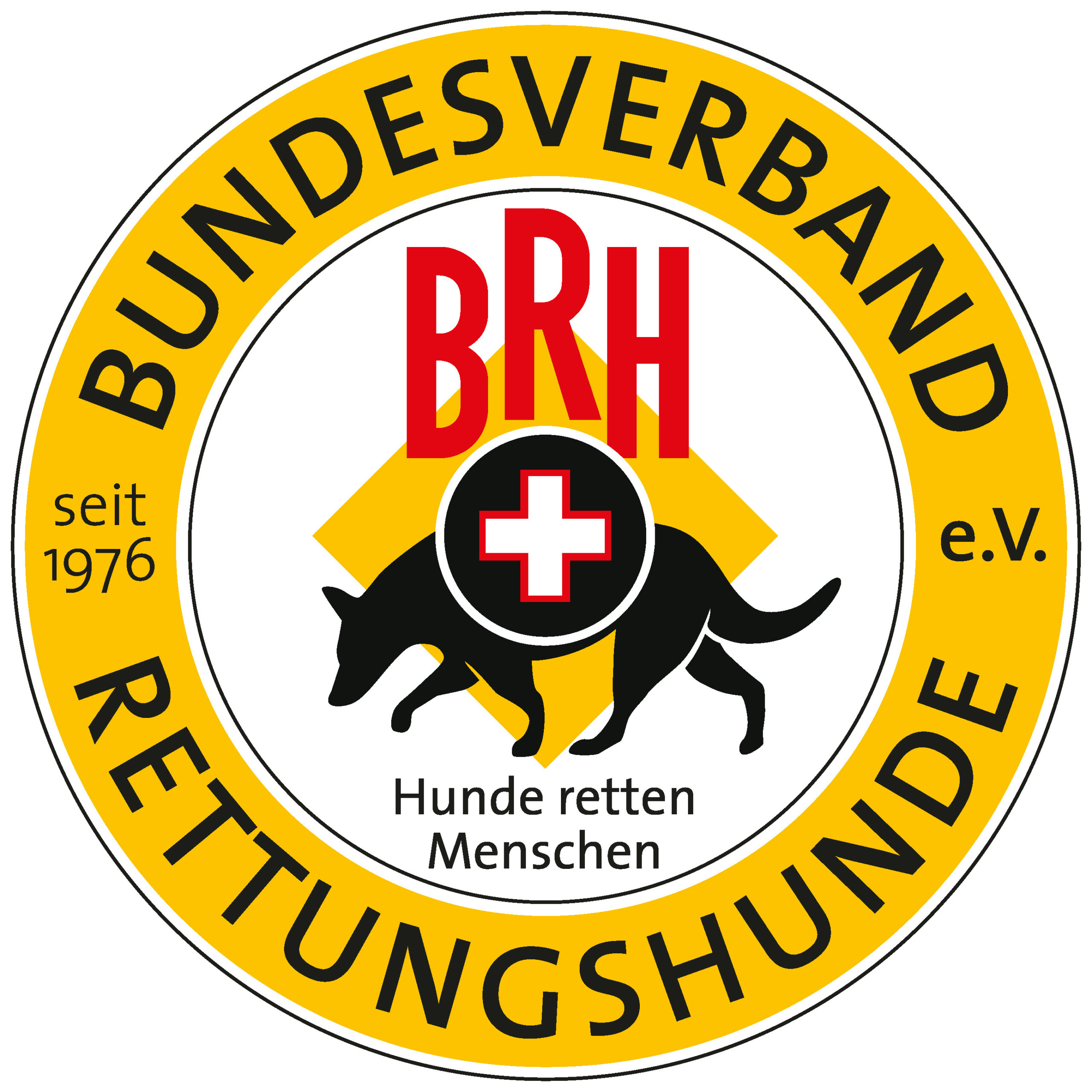 *STAFFELNAME* Bundesverband Rettungshunde Logo